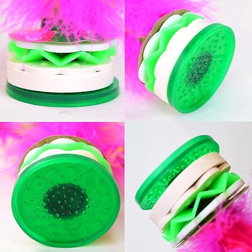 Miniatura 4 de Baitaihem Kick Shuttlecock Chinese Jianzi - Juego de juguetes para exteriores