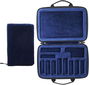 Mouthpiece Storage Box Sax Mouthpiece Case Oxford Cloth Multi Space Clarinet Mouthpiece Carrying Bag
