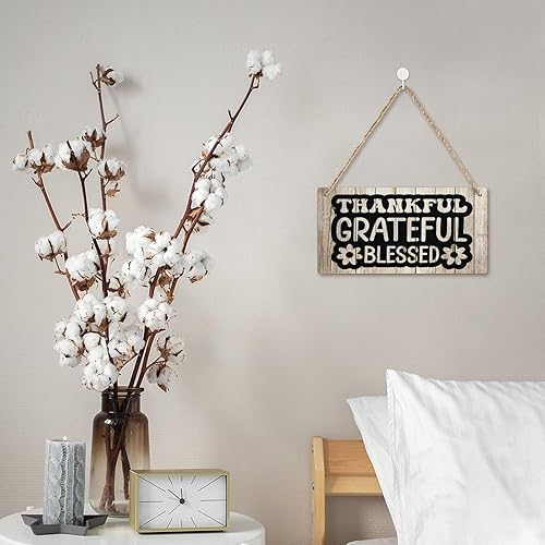 Vista 78 de Letrero decorativo para puerta delantera, decoración rústica de bienvenida de otoño para colgar en la pared, placas de madera para porche de granja