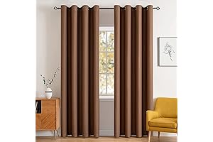 MIULEE Blackout Curtains for Enhanced Sleep and Energy Savings