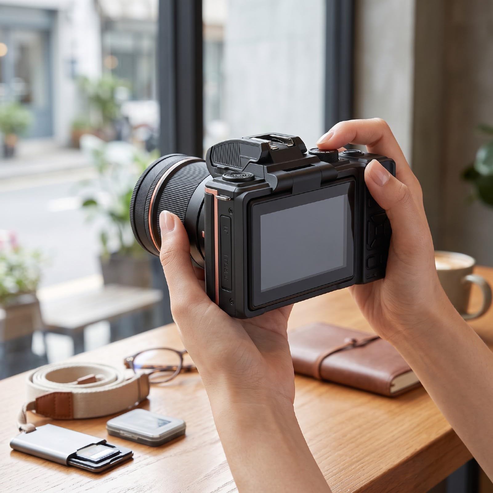Appareil Photo Numérique 8K, Mise au Point Automatique WiFi 92