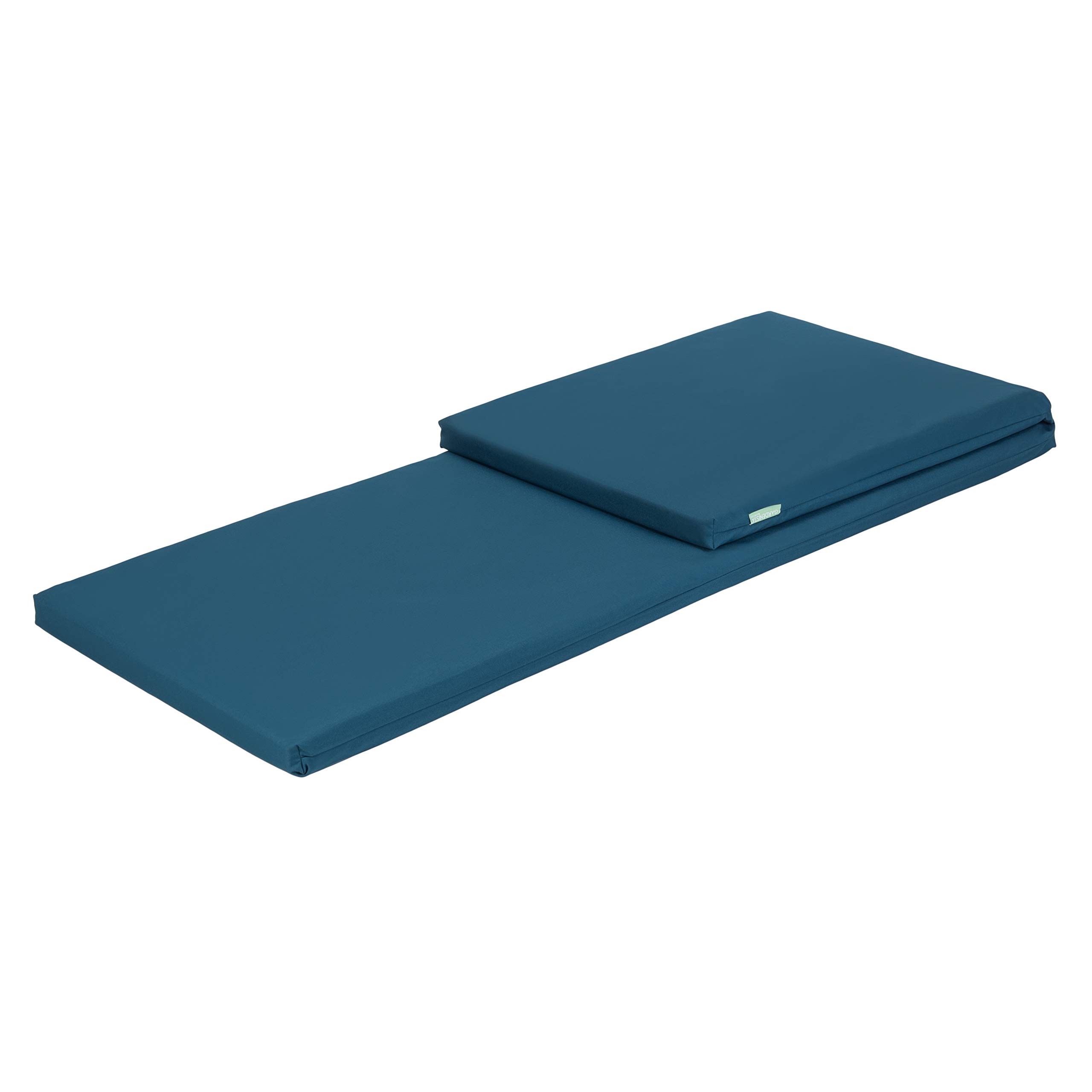 Colchoneta de Tumbona para Tomar el Sol Impermeable para el Exterior - Azul