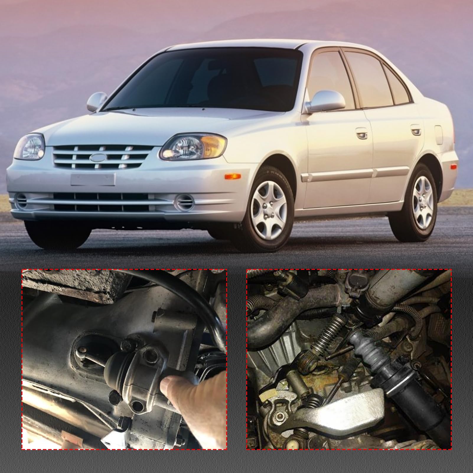 Cylindre récepteur d'embrayage pour Hyundai Accent Elantra i20 i30 Tucson KI-A Carens Cerato Proceed Rio Sportage 4171023000 4171023010