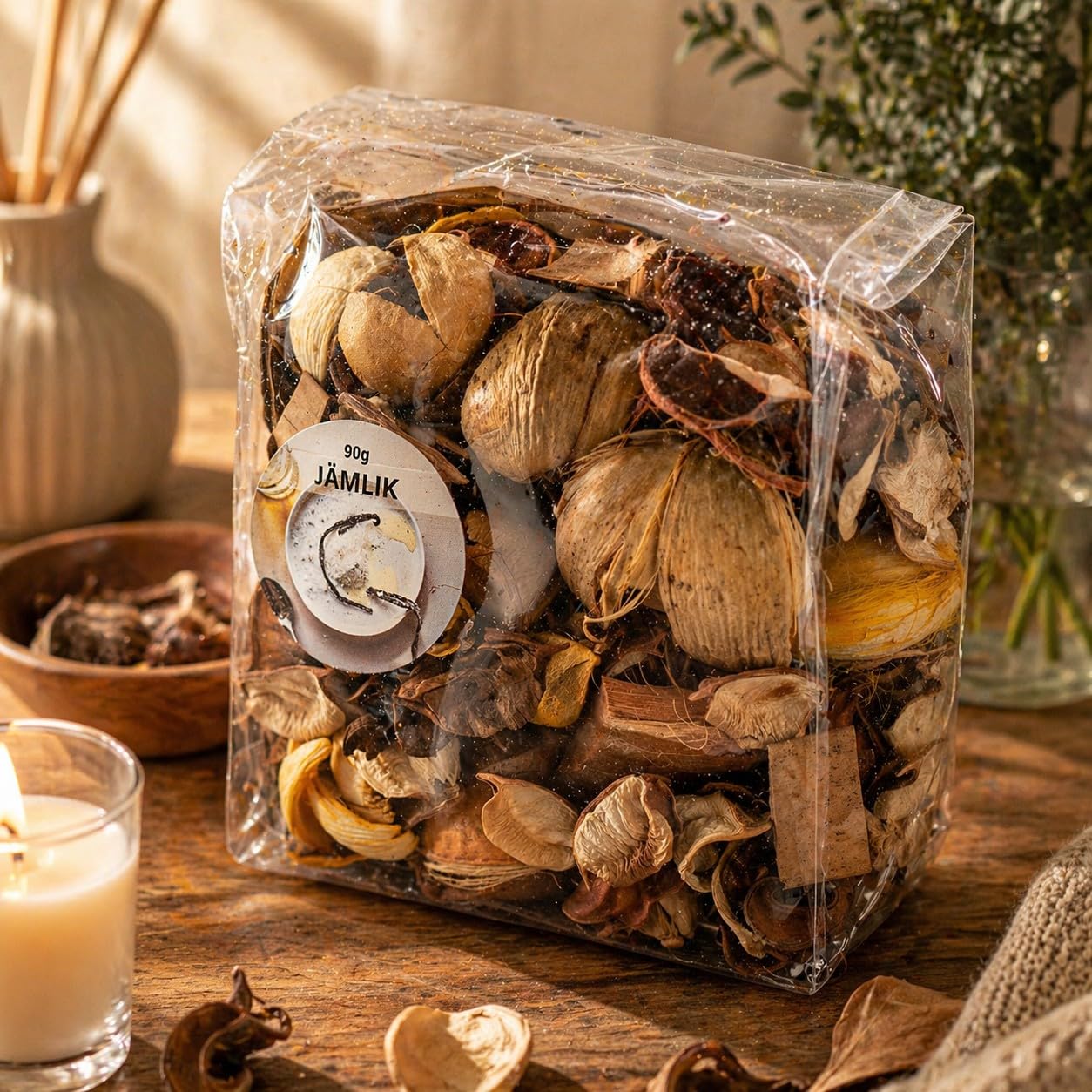 Ikea Dofta - Potpourri al profumo di vaniglia dolce, set di 2 sacchetti