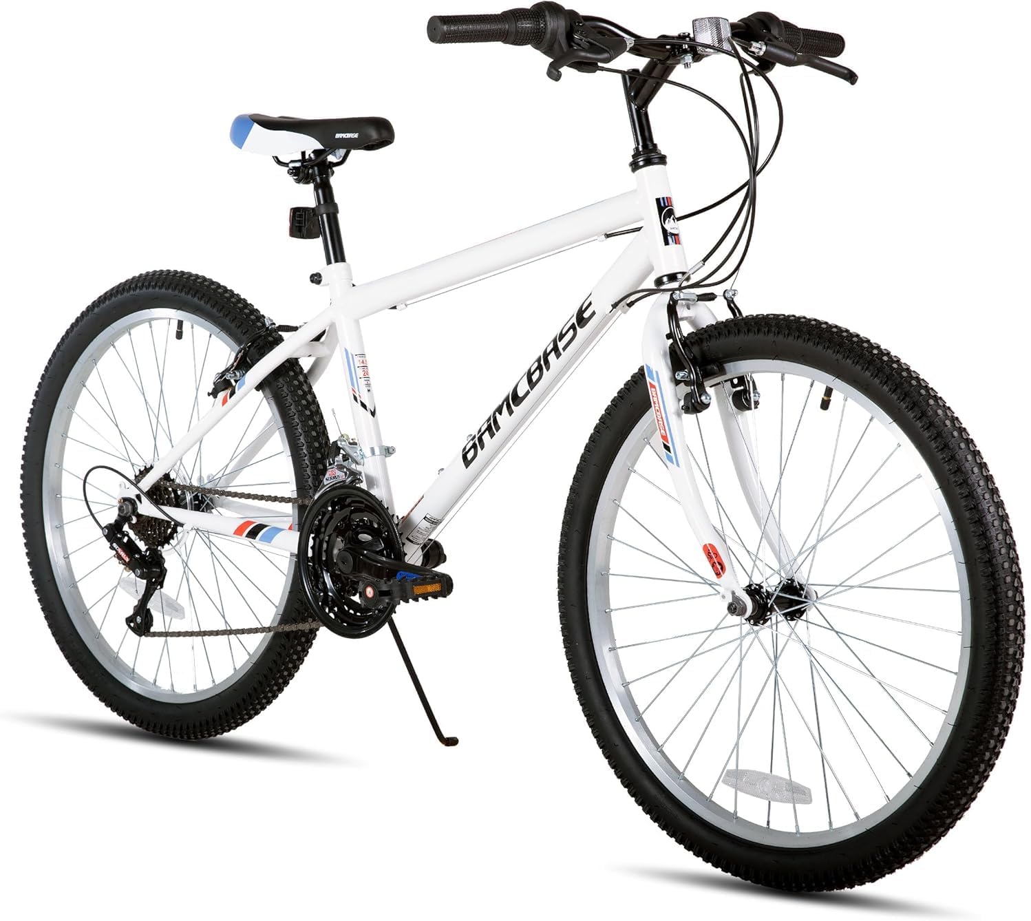 24 26 inch Mountain Bike for Men Women, 18 Speeds High-Carbon Steel Frame, Sport Cycling MTB Bicycle for Adult