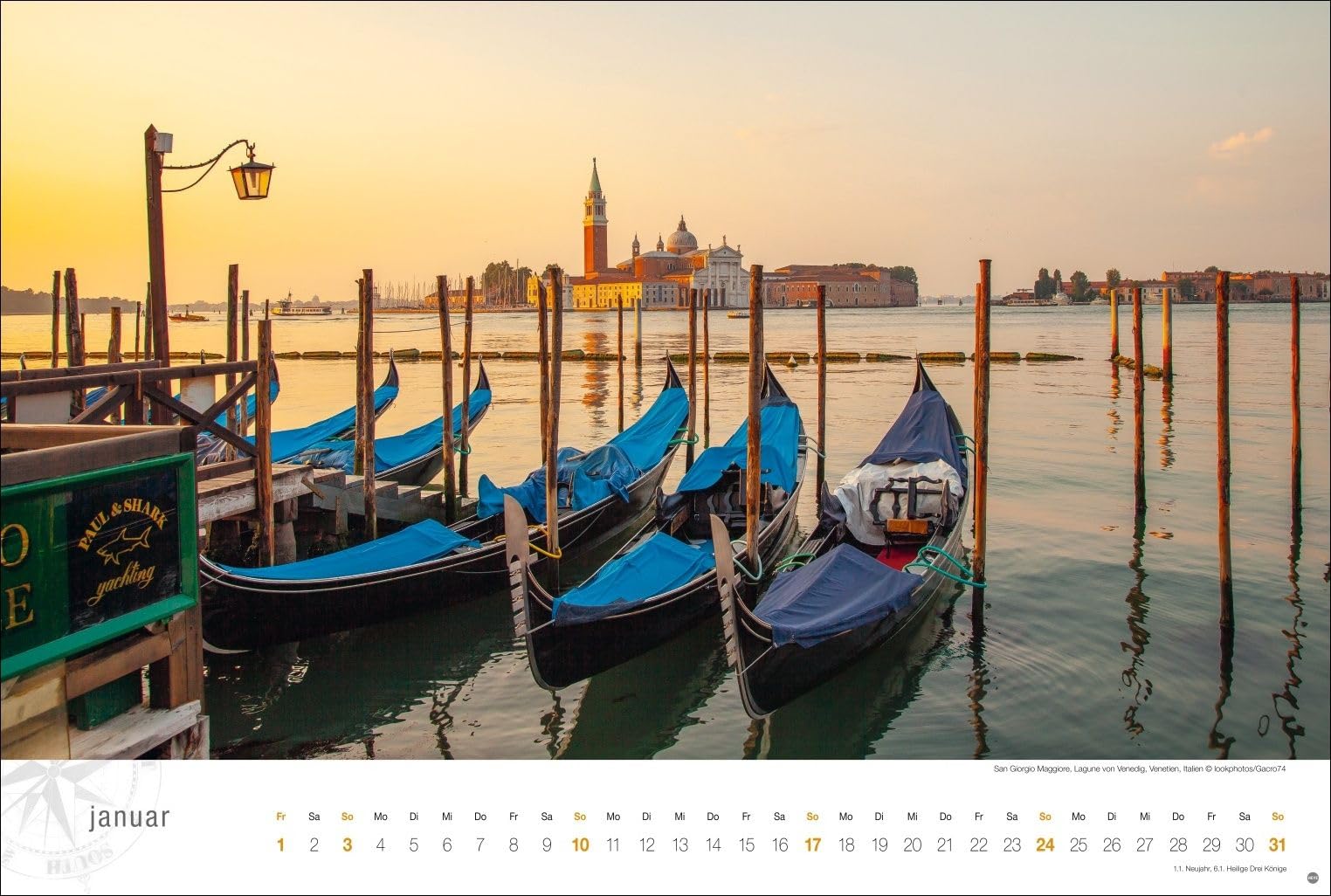 Italien Globetrotter Kalender 2027 - Von sonnigen Küsten und südlichem Flair: Großer Wandkalender für Urlaubsfeeling zu Hause. Fotokalender, der den Zauber von Bella Italia einfängt.