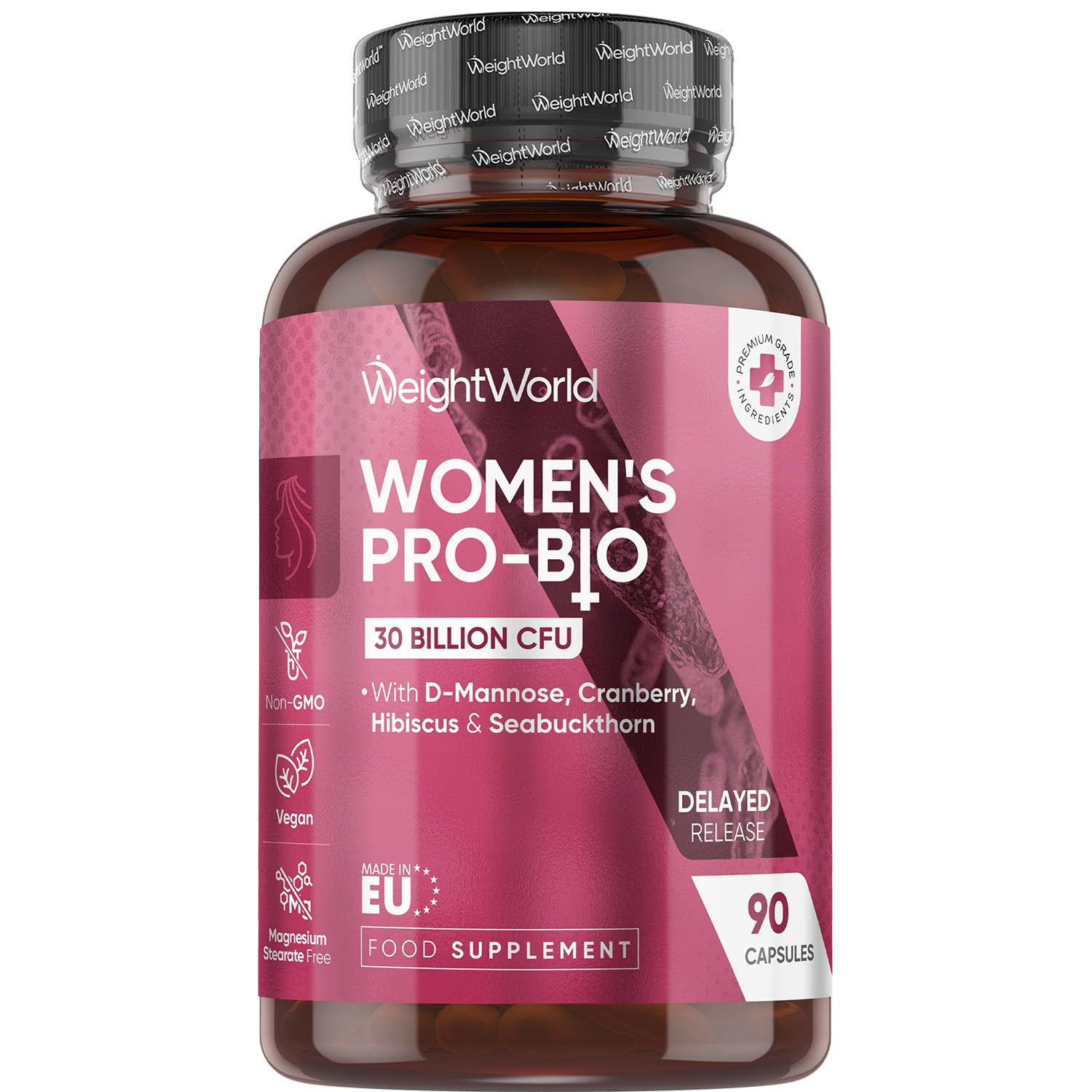 Women Bio Culture Capsules - 30 Billion CFU - 90 Delayed Release Capsules
