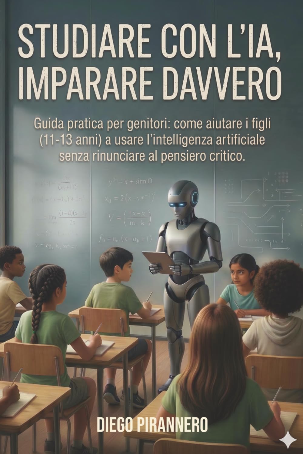 Studiare con l’IA, Imparare Davvero: Guida pratica per genitori: Come aiutare i figli (11–13 anni) a usare l'intelligenza artificiale senza rinunciare al pensiero critico