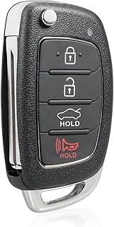 Replacement for 2015 2016 2017 Hyundai Sonata Key fob, Key fob for Hyundai Sonata Remote, Keyless Entry Remote System P/N: 95430-C1010 FCC ID: TQ8-RKE-4F16 433 MHz
