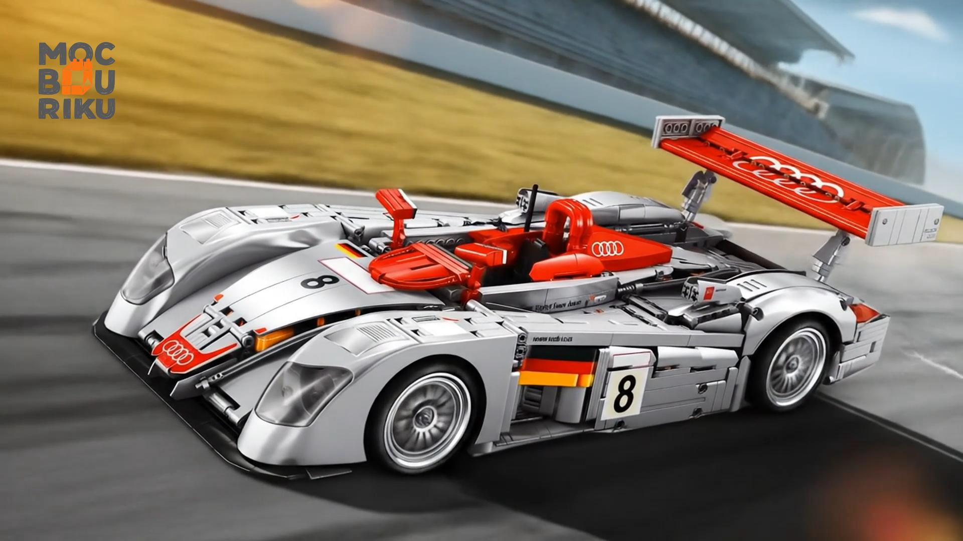 Amazon.com: MOCBURIKU Audi R8 LM-P 24H Le Mans Winner