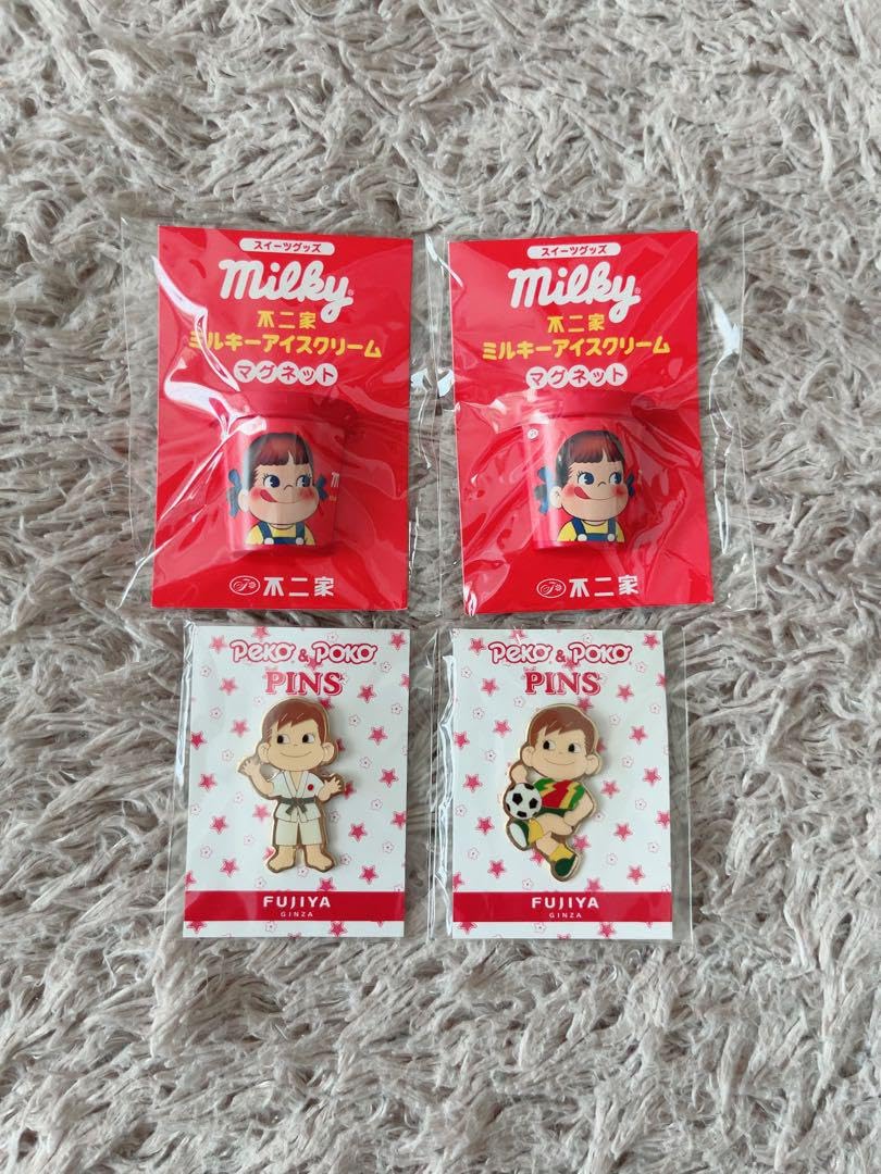 ペコちゃんピンバッジ