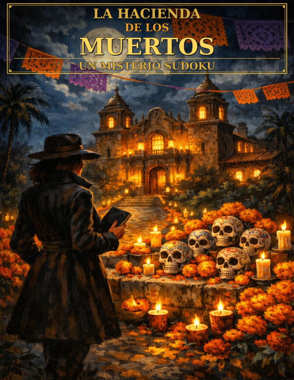 La Hacienda De Los Muertos: El Gran Libro de Sudokus de Misterio Murdor – 100 Desafíos para Mentes Curiosas (Incluye Soluciones)