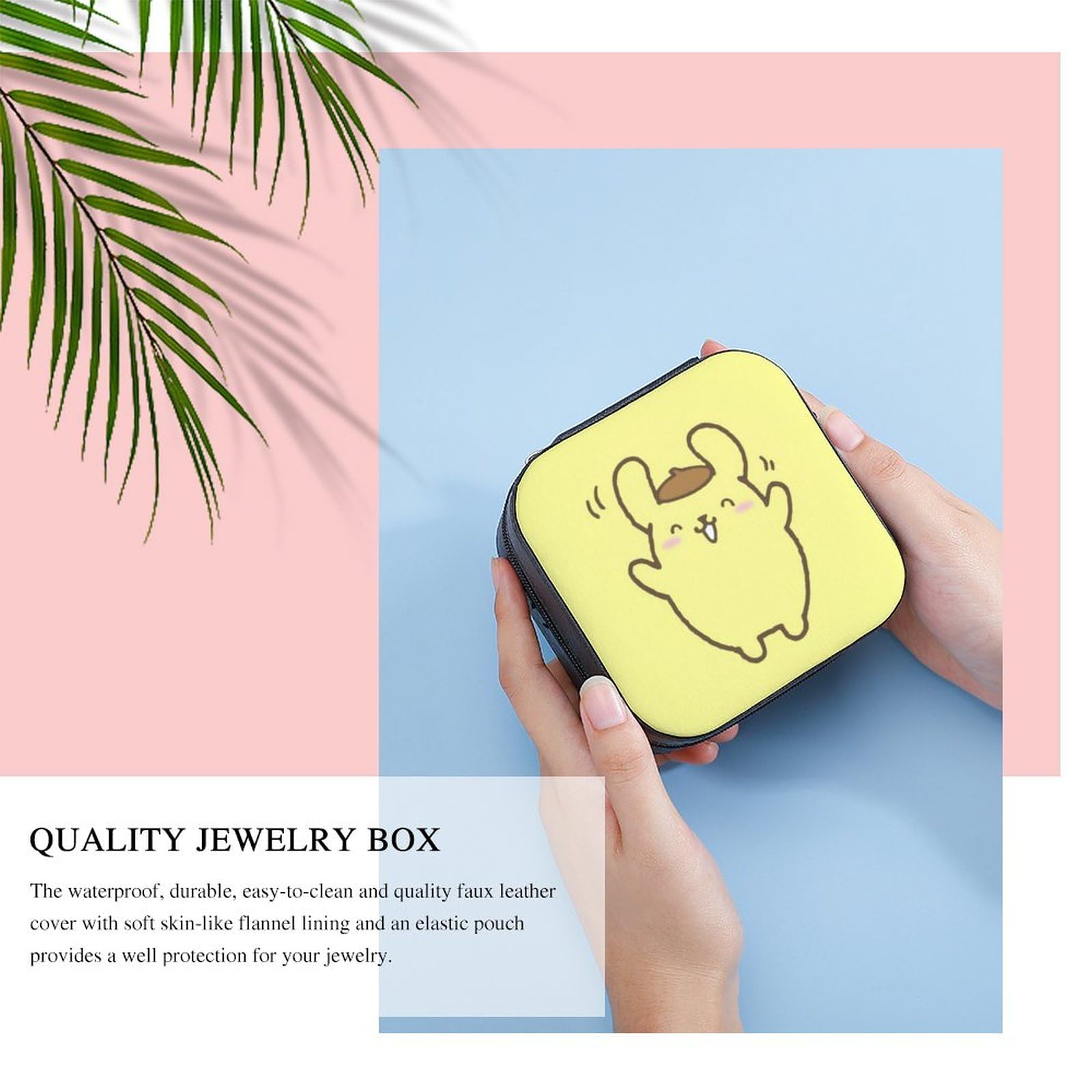 Amazon｜ポムポムプリン ジュエリーボックス アクセサリーケース 収納