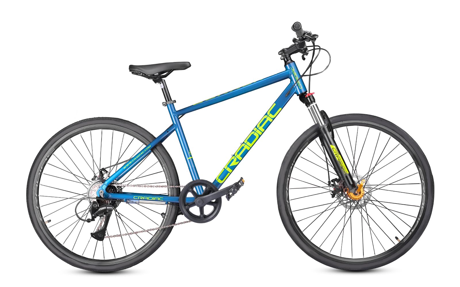 See full amazon price history chart for CRADIAC - Gunner PRO | 7 Speed Gear Cycle |700 * 35C Alloy Hybrid Bike | Front Lockout Suspension | Dual Disc Brakes | Fully Fitted | 6061 Alloy Frame | Ideal for 15+ Years Men/Boys/Girls CRADIAC - Gunner PRO | 7 Speed Gear Cycle |700 * 35C Alloy Hybrid Bike | Front Lockout Suspension | Dual Disc Brakes | Fully Fitted | 6061 Alloy Frame | Ideal for 15+ Years Men/Boys/Girls (B0DHCHR1R2) Amazon Price History, Amazon Price Tracker