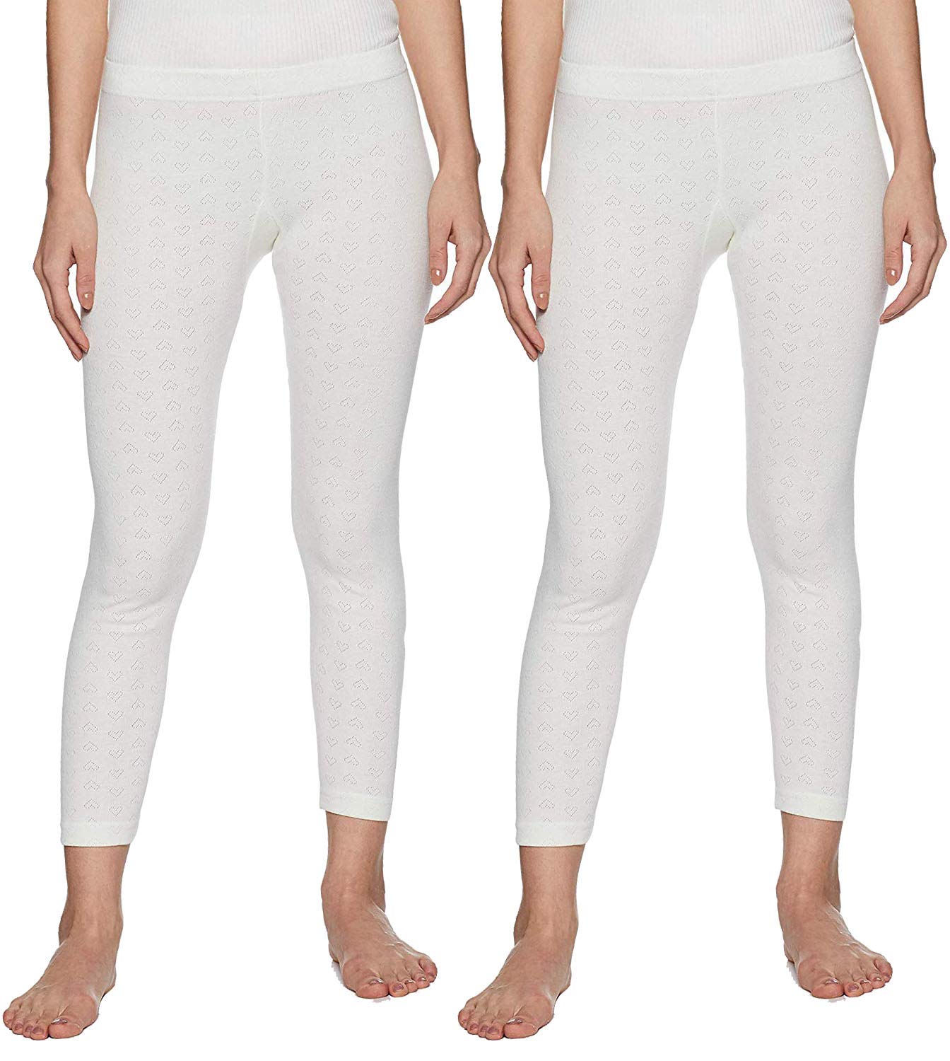 bodycare insider Gold White Women's Premium Lower/Trouser/Bottom Thermal - Pack of 2 (B502-100cm)-picture-20