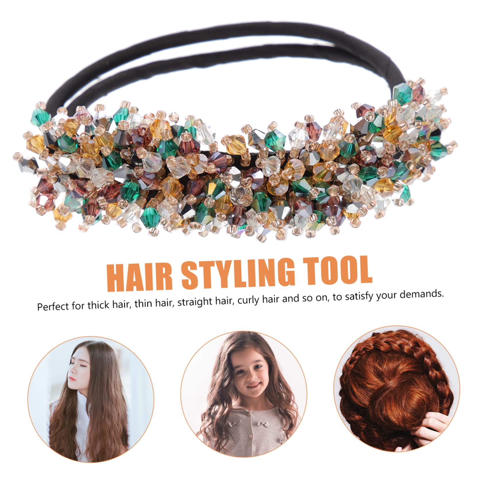 MAGICLULU 12piezas Para Hacer Moños Decorativos Para Mujer Accesorios De Pelo Fiesta y