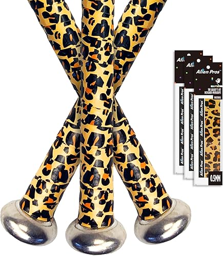 ALIEN PROS Cinta de agarre de bate para béisbol de 0.020 in - Cinta de bate precortada y Pro Feel - Reemplazo para agarre de bate de béisbol viejo -