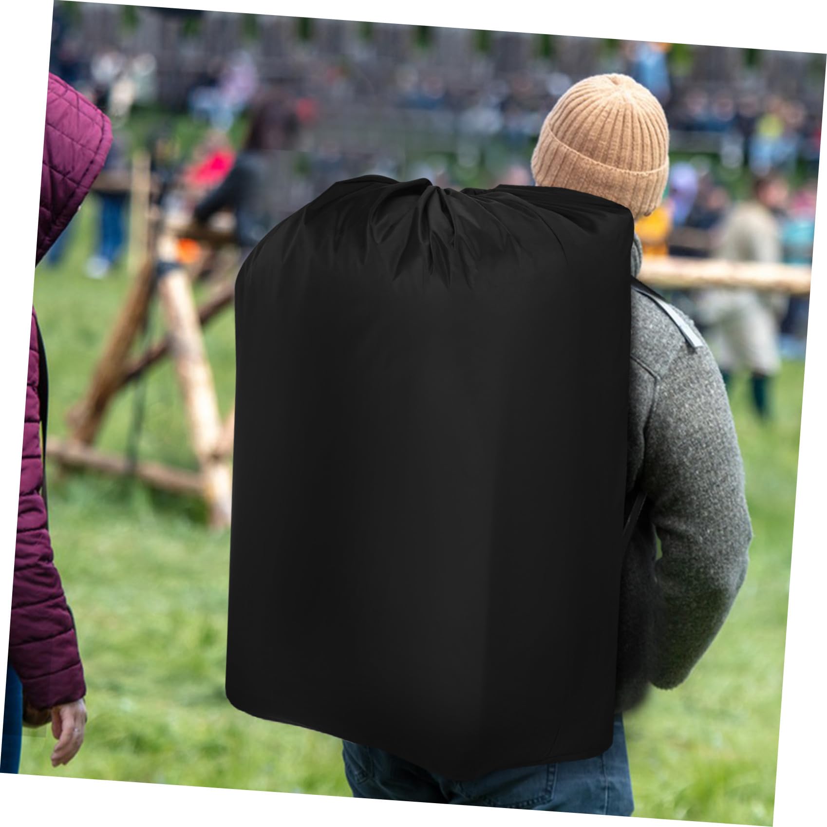 Borsa Compatibile la Maggior Parte dei Passeggini Nero in Nailon Chiusura a Coulisse Bloccabile e Doppie Bretelle per Viaggi in Aereo per Passeggino da Viaggio