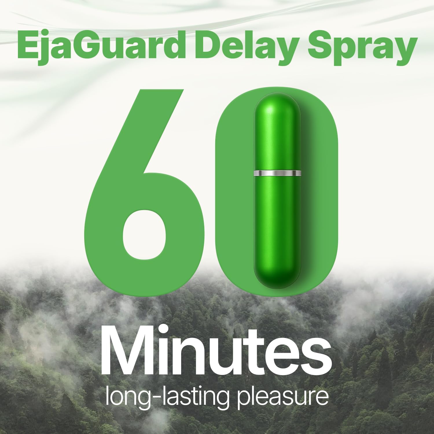 Desensitizing Delay Spray, Plant-Based Personal Wellness Mist for Longer-Lasting Moments, Gentle Herbal Formula, 5ml, 40+ Sprays