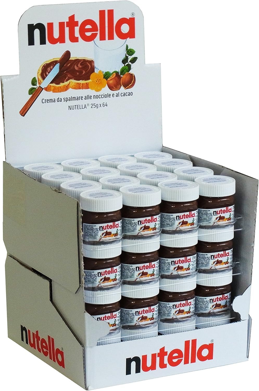 Nutella Mini Chocolate Hazelnut Spread With Cocoa In Convenient