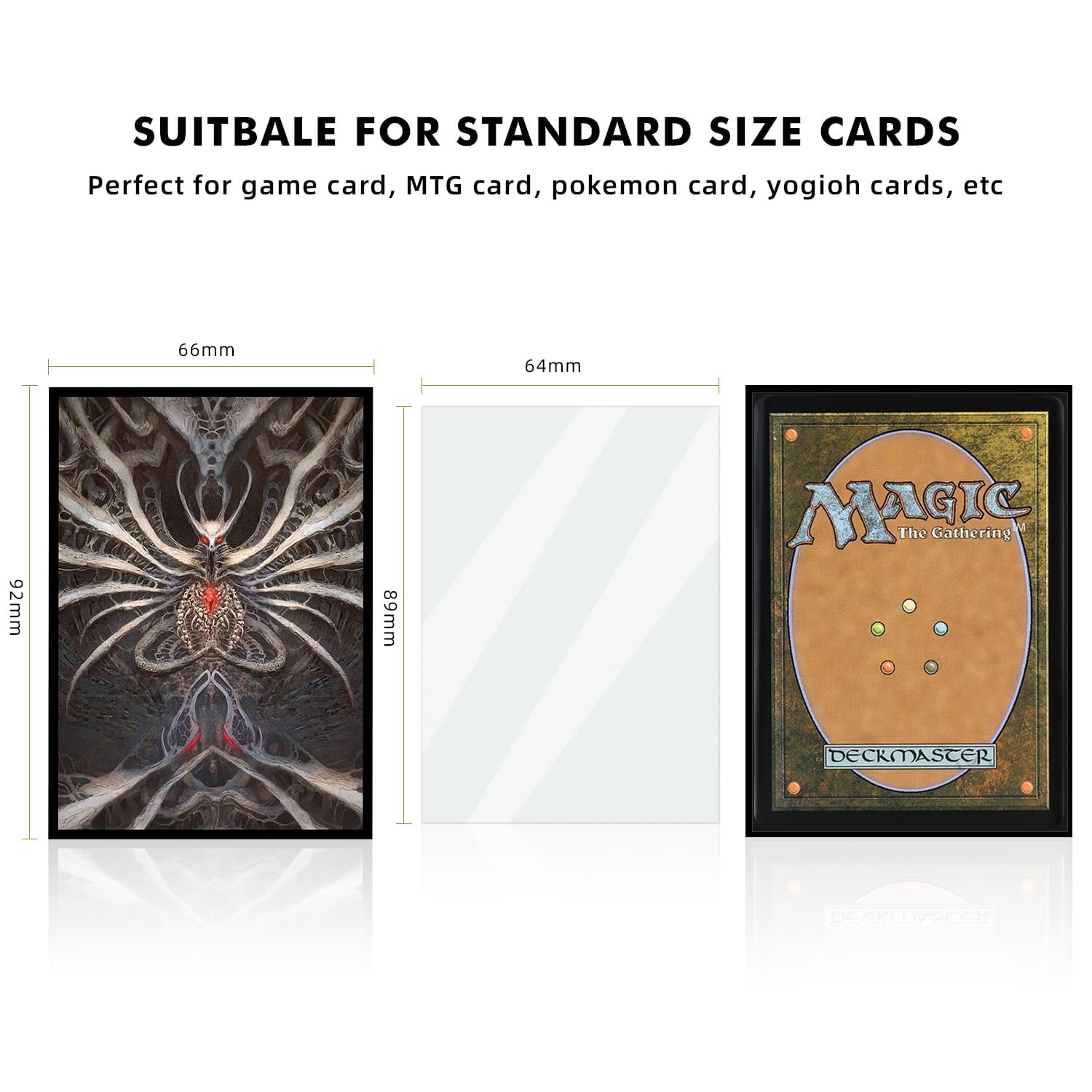 Avatar Card Sleeves 100 PCS MTG Card Sleeves With Perfect Fit Inner Sleeves  - Duskmourn Art Matte Protection Card Sleeves Art