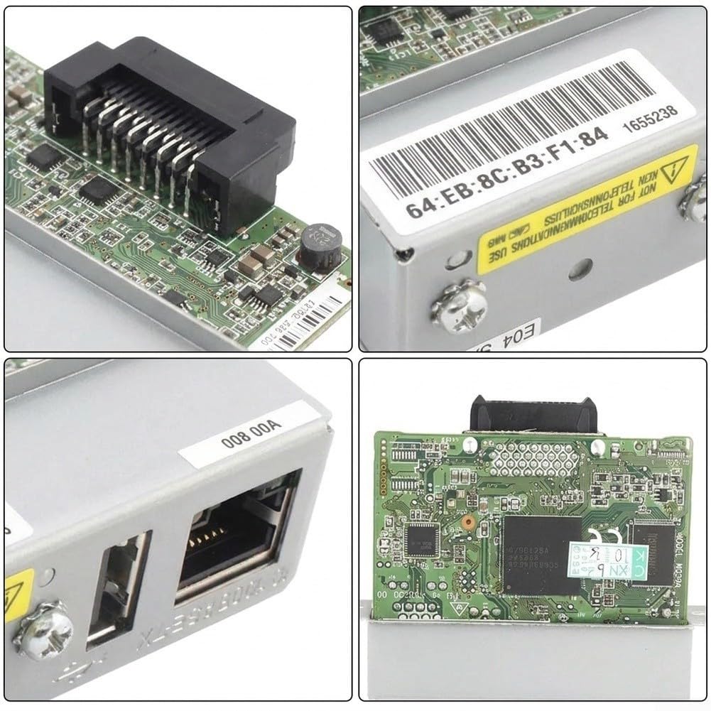 Carte Réseau UB-E04 100Mbps pour Imprimante TM-U220 H6000