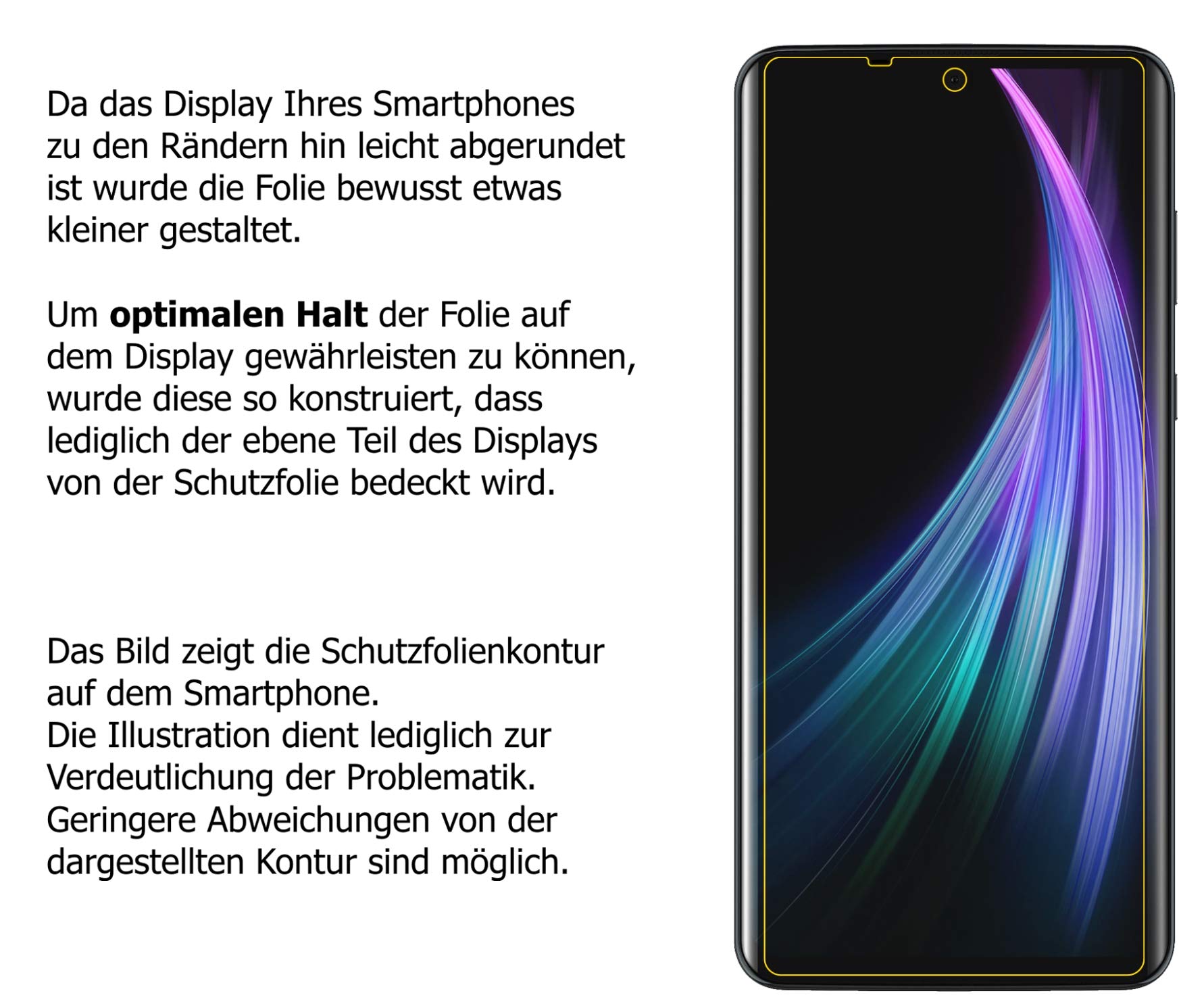 dipos I 6X Pellicola Protettiva antiriflesso Compatibile con Sharp Aquos D10 Pellicola di Protezione