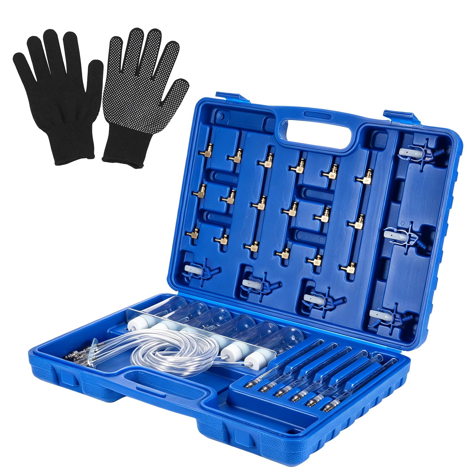 Kit di Misura del Ritorno Iniettori Diesel 6 Cilindri