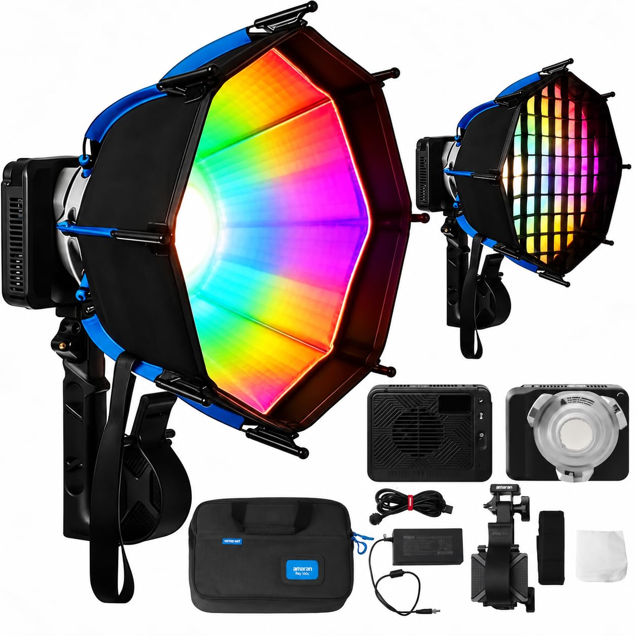 amaran Ray 120c ビデオライト新品保証あり Amazon | Amaran Ray 120c RGB LEDビデオライト 120W COB ボーエンズ