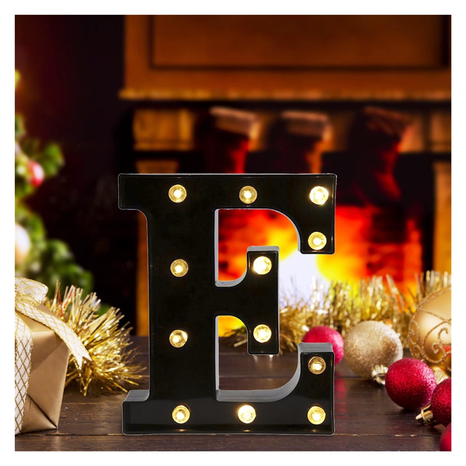 Luce Notturna LED Personalizzata Con Lettere In Legno - Decorazione Da Parete Per Nome, Compleanno, Matrimonio