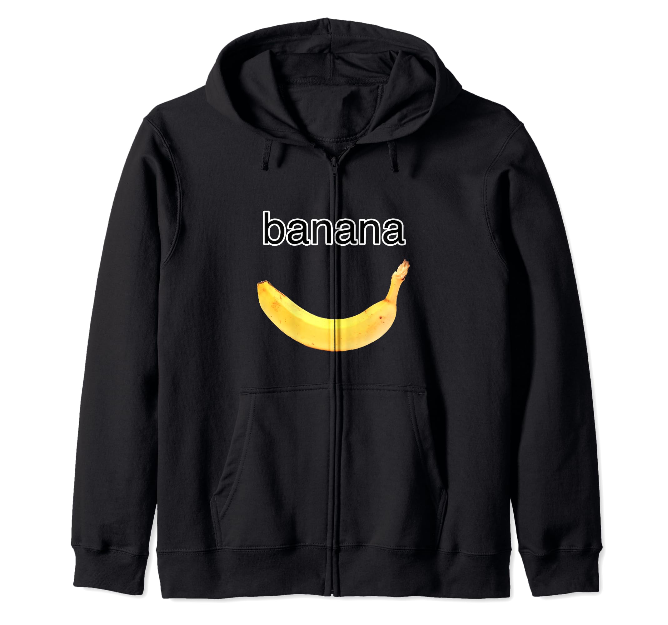 Amazon.com: banana Zip Hoodie : Clothing, Shoes & Jewelry