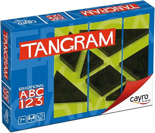 Cayro Tangram Juego en una caja de cartón