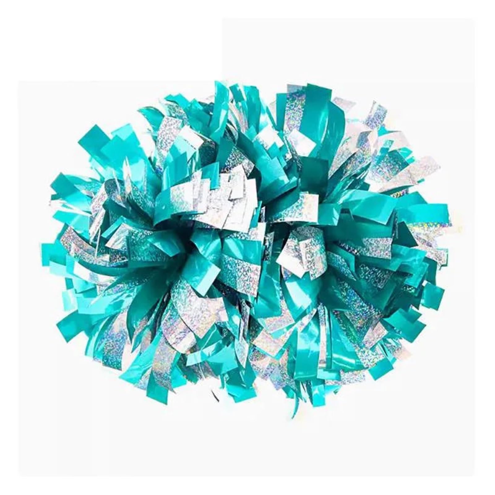1Piece,Cheerleader Pom, Cheerleader Poms,Turquoise, 4 ",6",8 ", Pick Color(Color 2,4 Inch)
