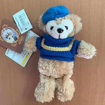 ♡テテ♡　ダッフィー　初期　オープンマウス　紺セーラー　ぬいぐるみ　白タグ ♡テテ♡ ダッフィー 初期 オープンマウス 紺セーラー