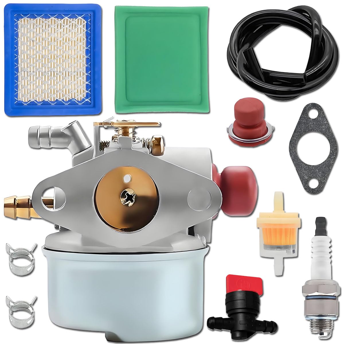 Carburateur pour Tecumseh 640025 moteur tondeuse à gazon 5,5HP