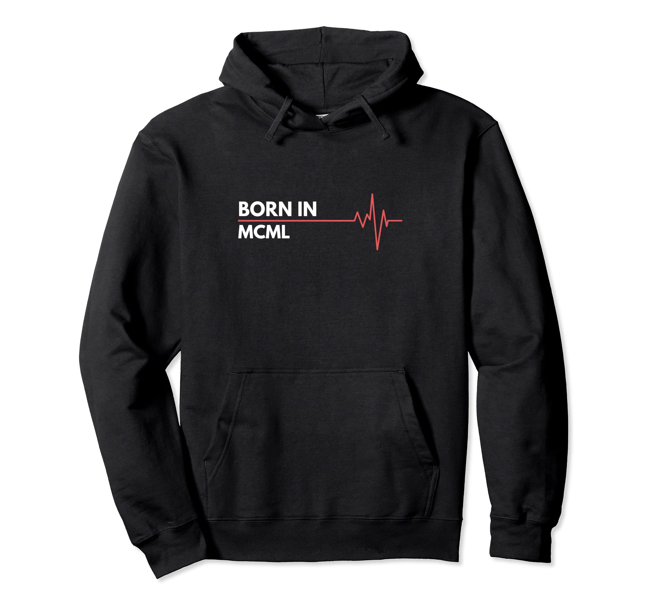 Born In The Year 1950 MCML Roman Numerals Pullover Hoodie
