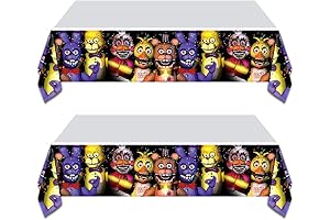 GeRRiT: 2pc Party Tablecloths for Five Nights at Freddy's Birthday Extravaganza