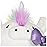 GUND Sanrio Hello Kitty Unicorn Plushie, Kawaii Unicorn Stuffed Animal for Ages 1 and Up, White, 9.5
