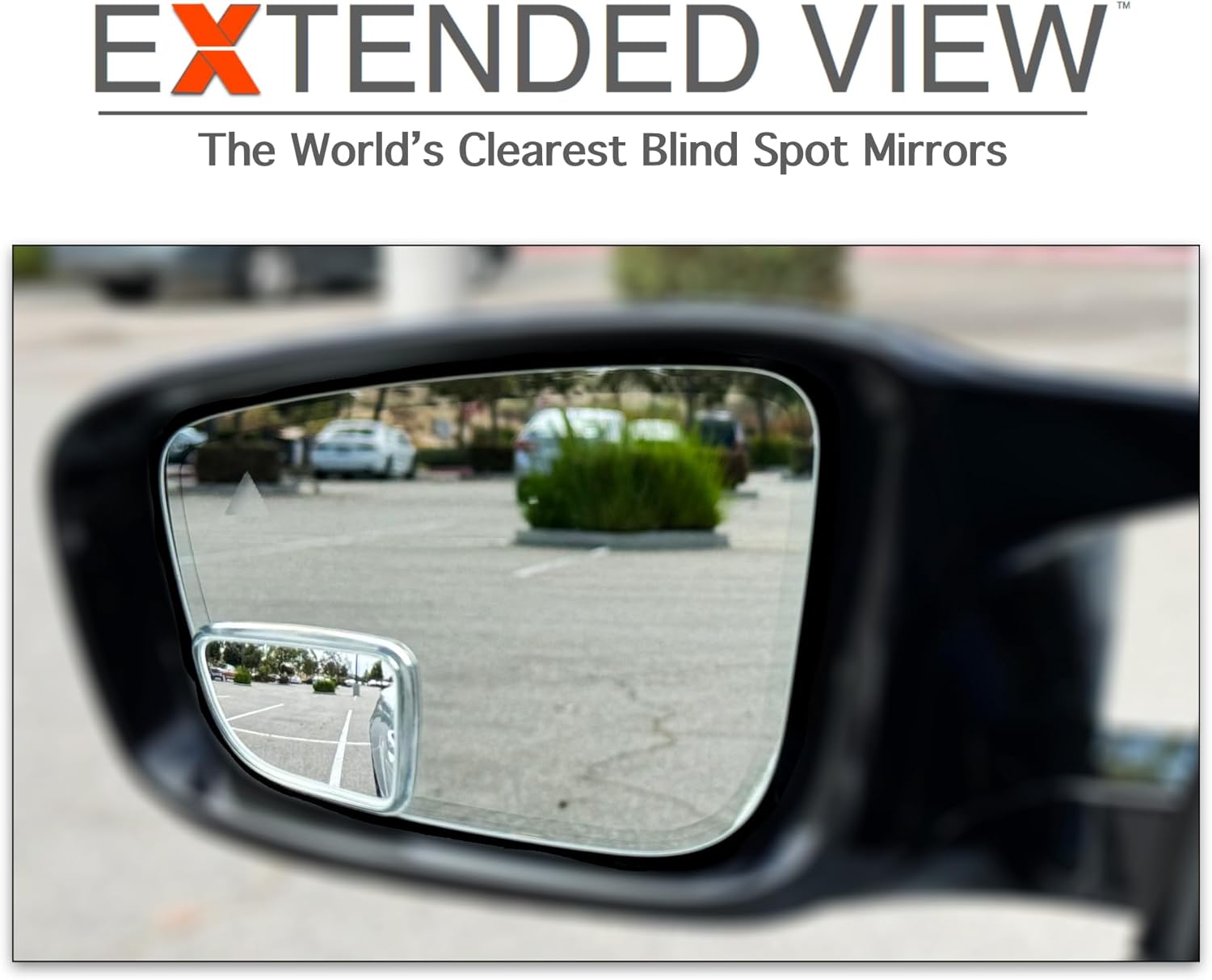 Blind Spot Mirrors- Compatible with BMW G22 430i, M440i Extended View (G22 430i, M440i Coupe (2021 - Present)), Glass - 2 Piece Set (Left & Right)