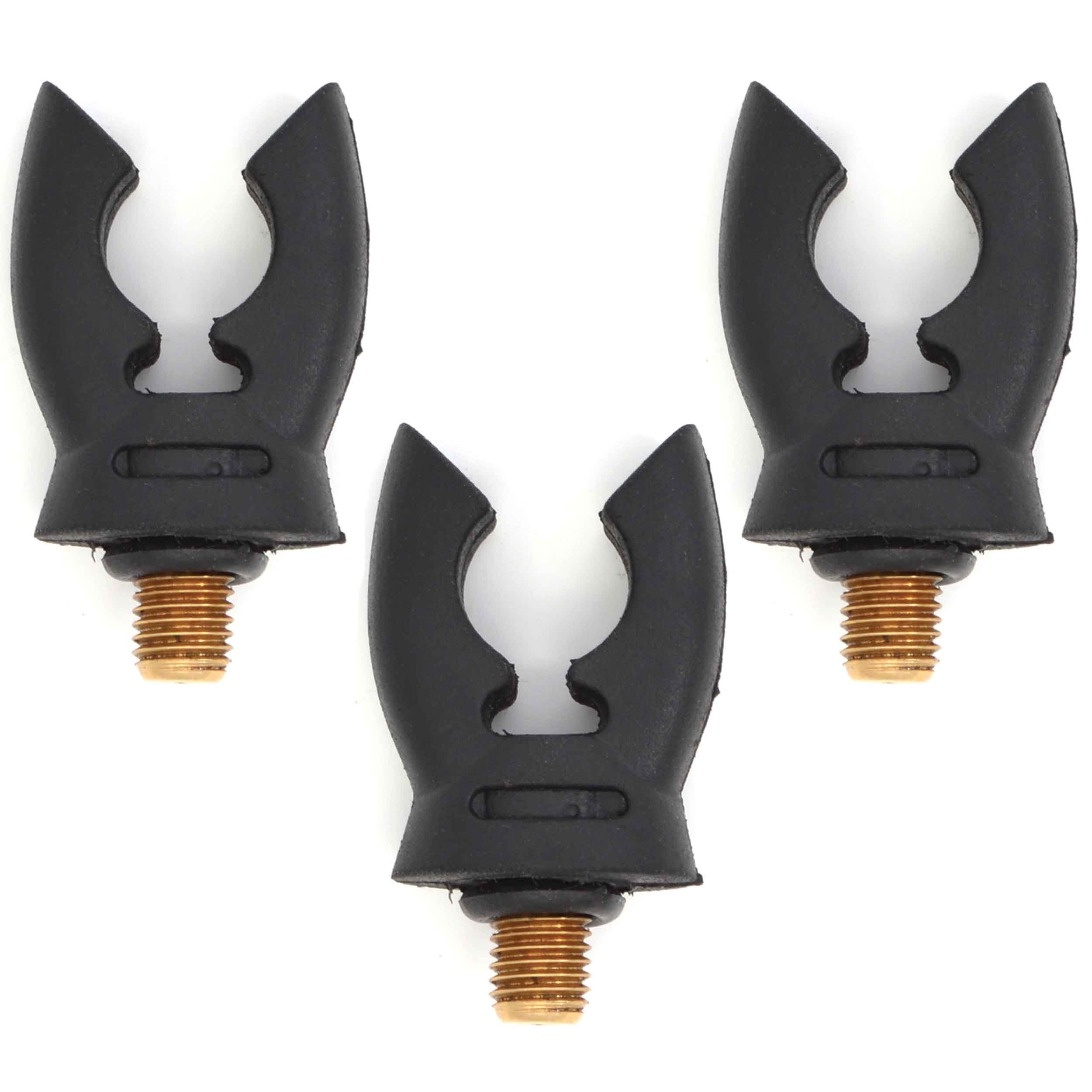 Phoxinus3 x Stubby Rubber Butt Rests for use with rod pods. Fishing rod rests/back rests to grip your rod and keep it secure. Ideal for carp, match, coarse fishing etc