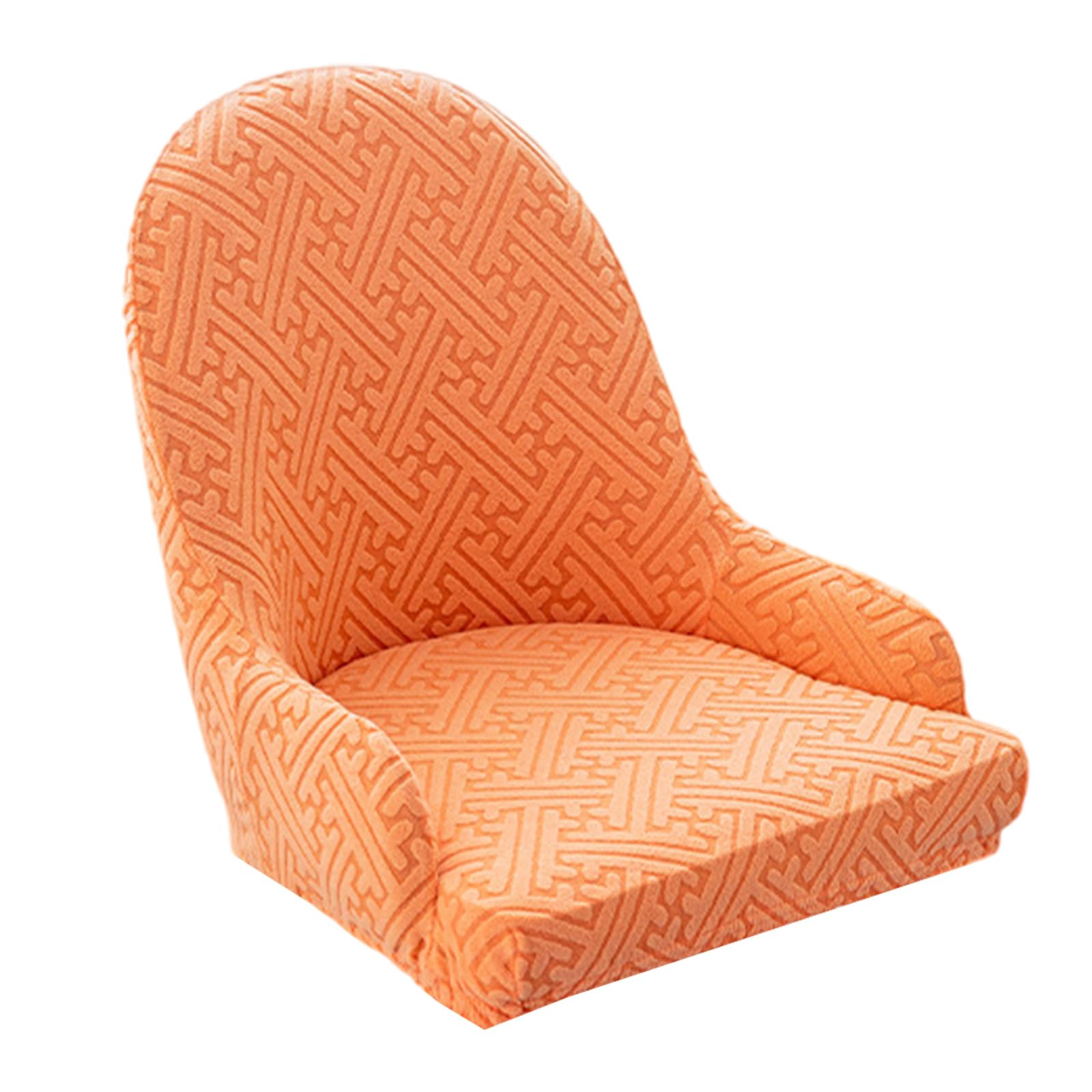 NEWFT Dining Armchair Cover Fit Antislip Fabric Easy Setup Wingback Protector Modern Decor Elastic Chair Slipcover Wingback Chair Cover Protective Slipcover Universals Fit Elastic Furniture