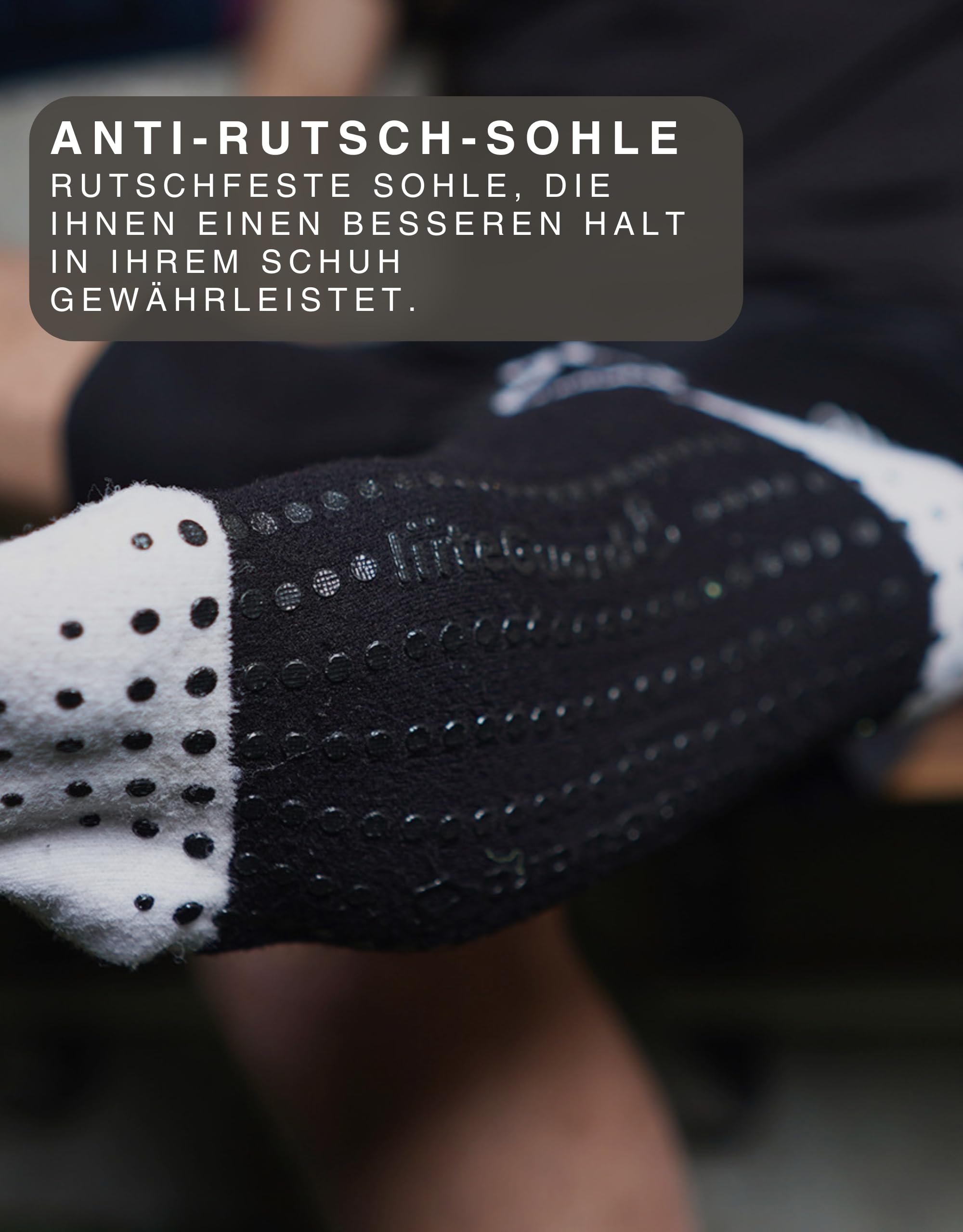 liiteGuard PRO-TECH LG Running Calcetines de Compresión para Hombre y Mujer | Medias de Compresión Deportes Correr Fútbol | Antiburbujas Invierno Running Calcetines de Compresión Calcetines Mujer