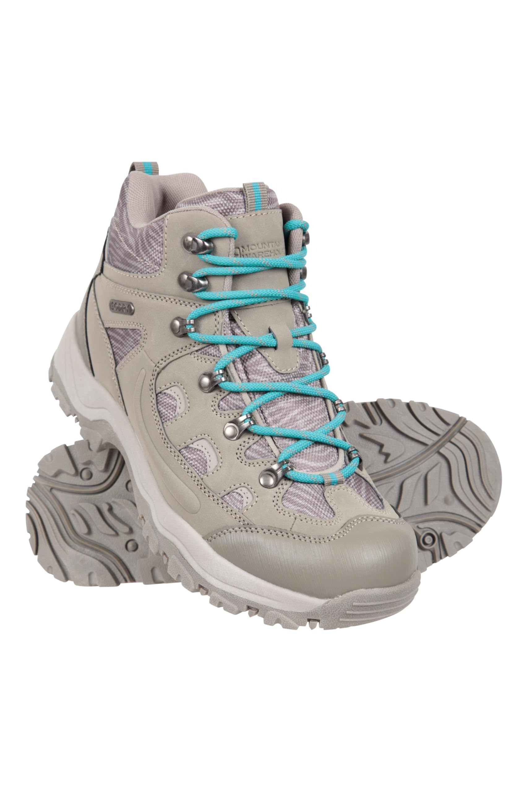 Mountain Warehouse Adventurer Womens Boots - Waterproof Rain Boots, Synthetic & Textile Walking Shoes - For Spring Summer, Hiking & Trekking