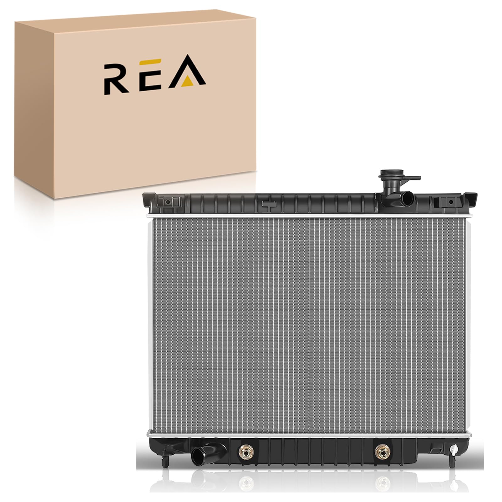 Engine Coolant Radiator with Transmission Oil Cooler For Chevy Trailblazer 4.2L 2002-2009，Trailblazer EXT 4.2L 2002-2006，GMC Envoy 4.2L 2002-2009， Envoy XL 4.2L 2002-2006 &amp; More Replace 2458