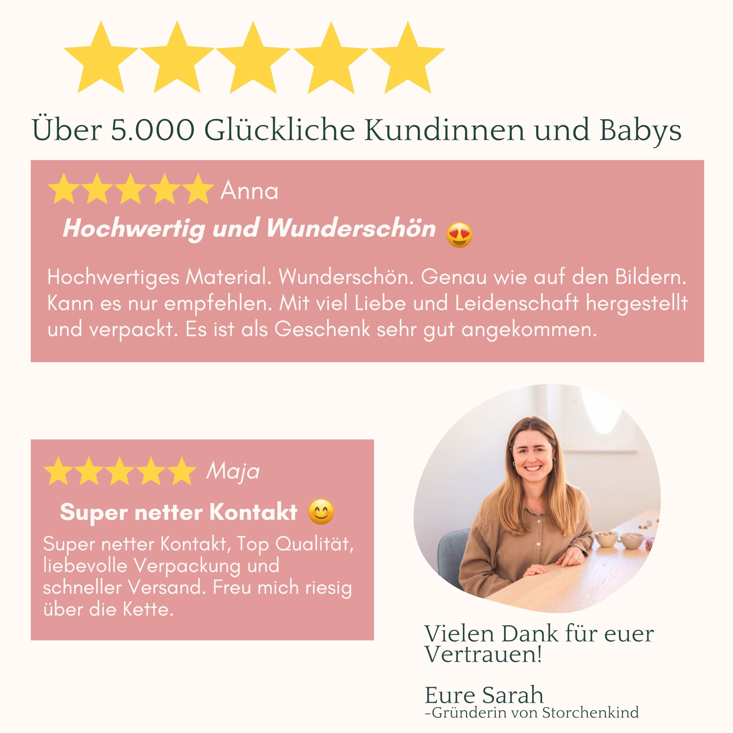 Storchenkind - Individuell gestaltetes Babygeschenk personalisiertes baby geschenk mit Namen für Mädchen oder Junge Baby Geschenk personalisiert zur Geburt & Taufe mehrere Modelle (grün) - 3
