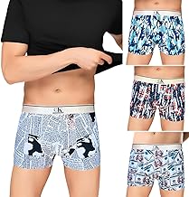 CK INNERWEAR Presents Mens Ultra Soft Ice Silk Underwear (Multicolour)