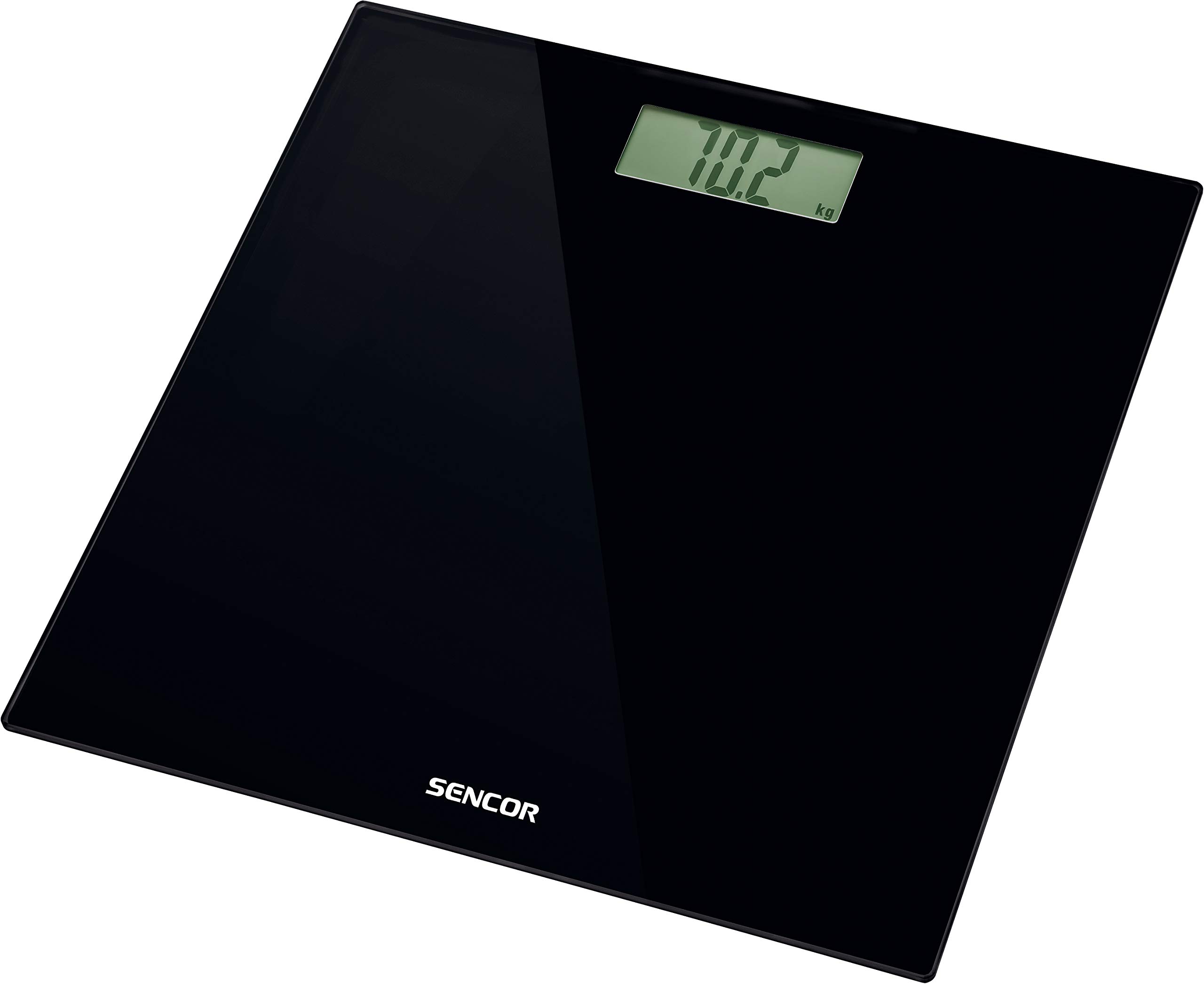 Sencor Sbs 2300BK Personal Scale (Vetro Di Sicurezza Temperato), Nero-image