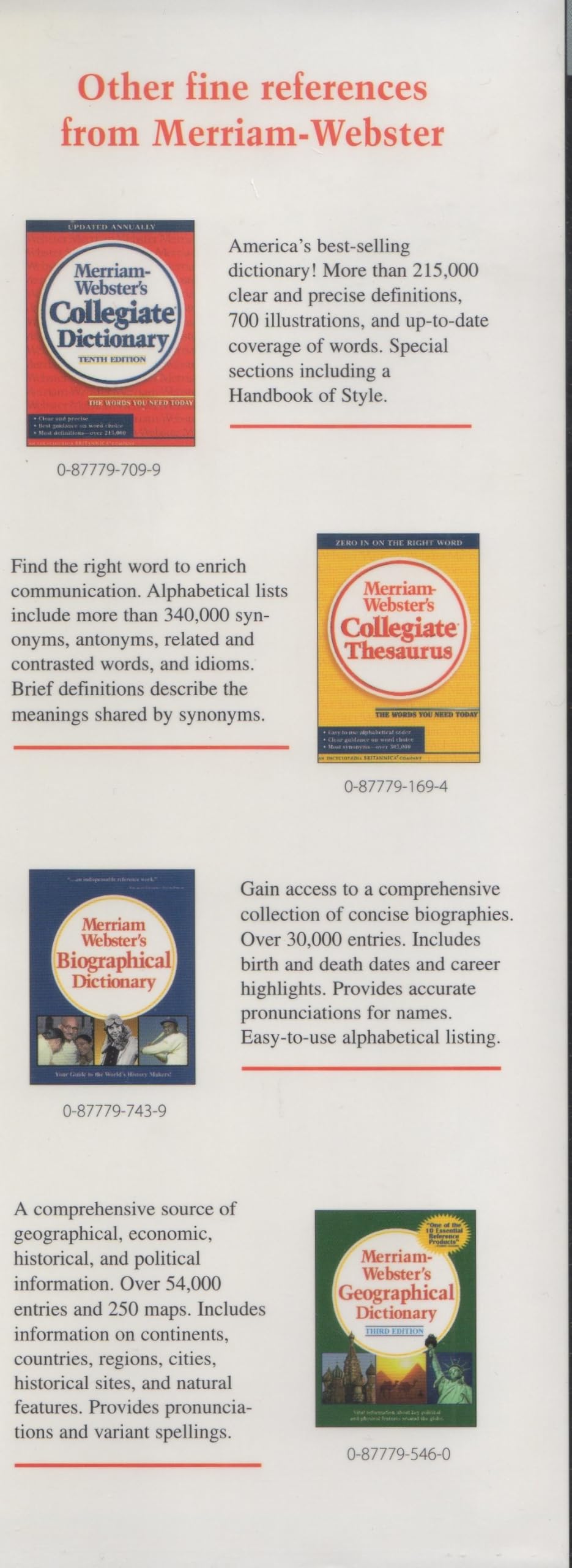 Webster's New Dictionary of Synonyms: A Dictionary of Discriminated Synonyms with Antonyms and Analogous and Contrasted Words