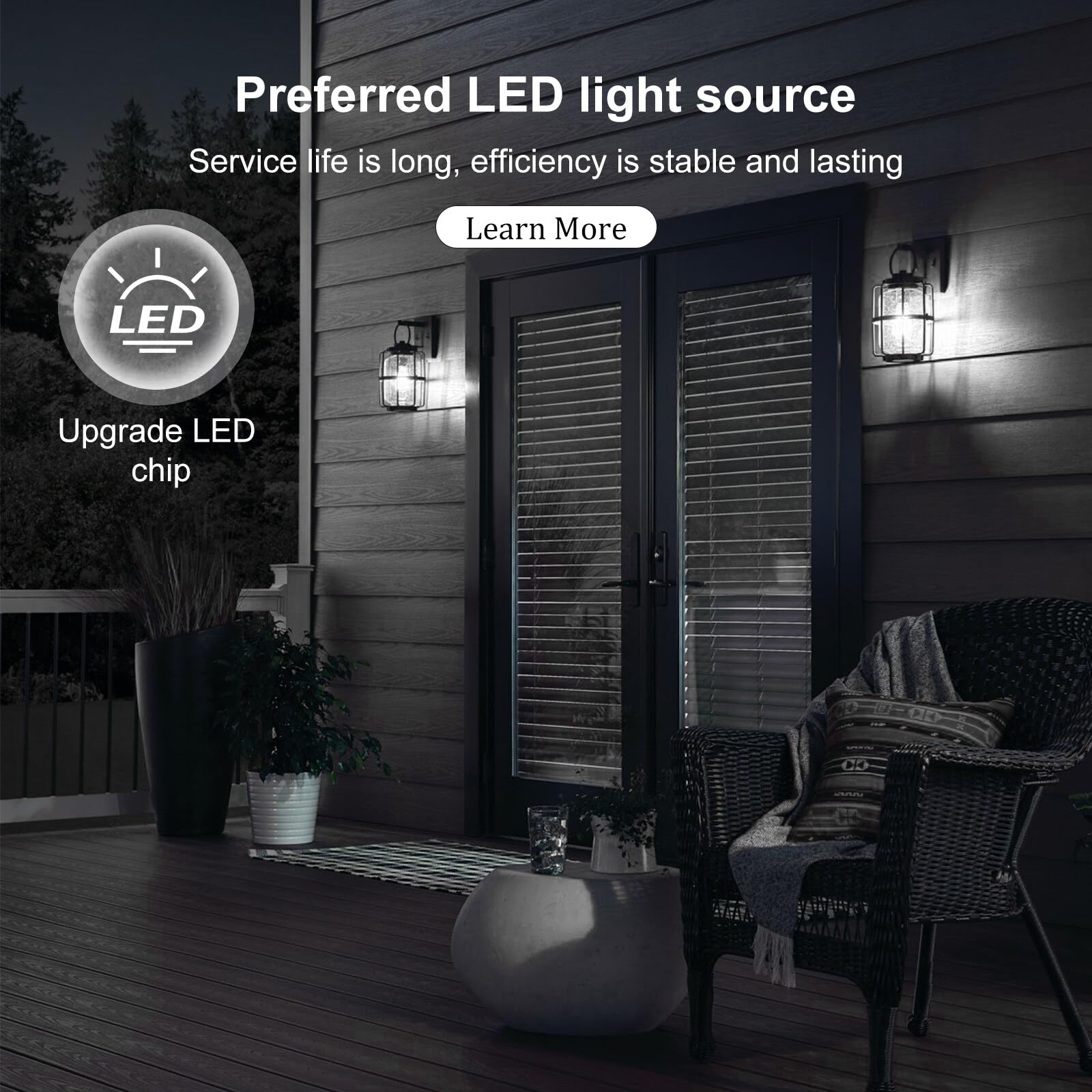 DoRight Lot De 4 Ampoules LED E27 Avec Détecteur De Mouvement - 5 W