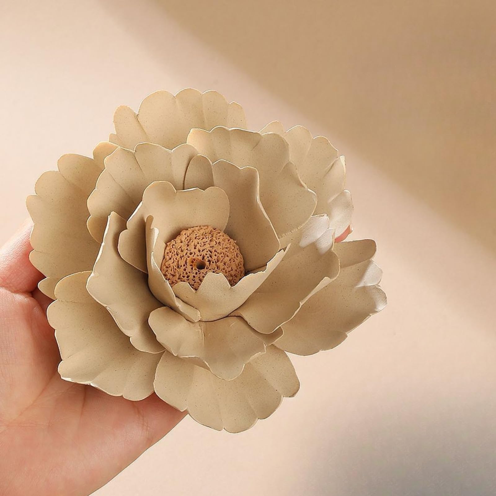Porta incenso in ceramica, 12,6 cm / 4.8in, bruciatore di incenso